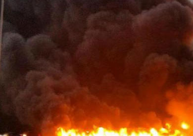 انفجار صهريج النفط